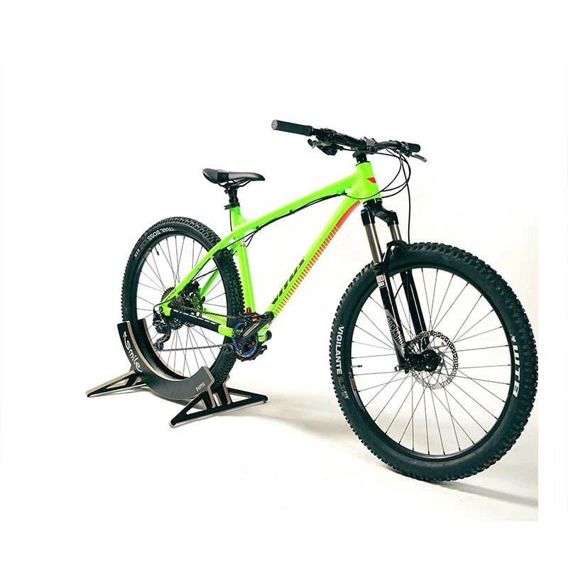 MTB Hopper Smile Fahrradständer Aus Holz, Universell Für Rennrad Bis MTB - Blau – Bild 5