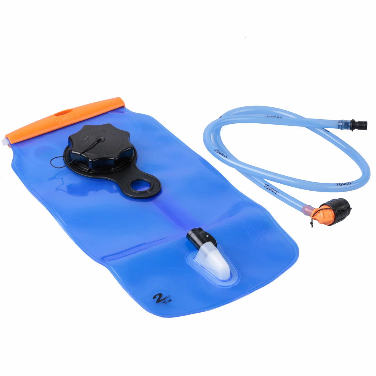 SOURCE WXP Low Profile Trinkblase - 2 L, Blau – Bild 2