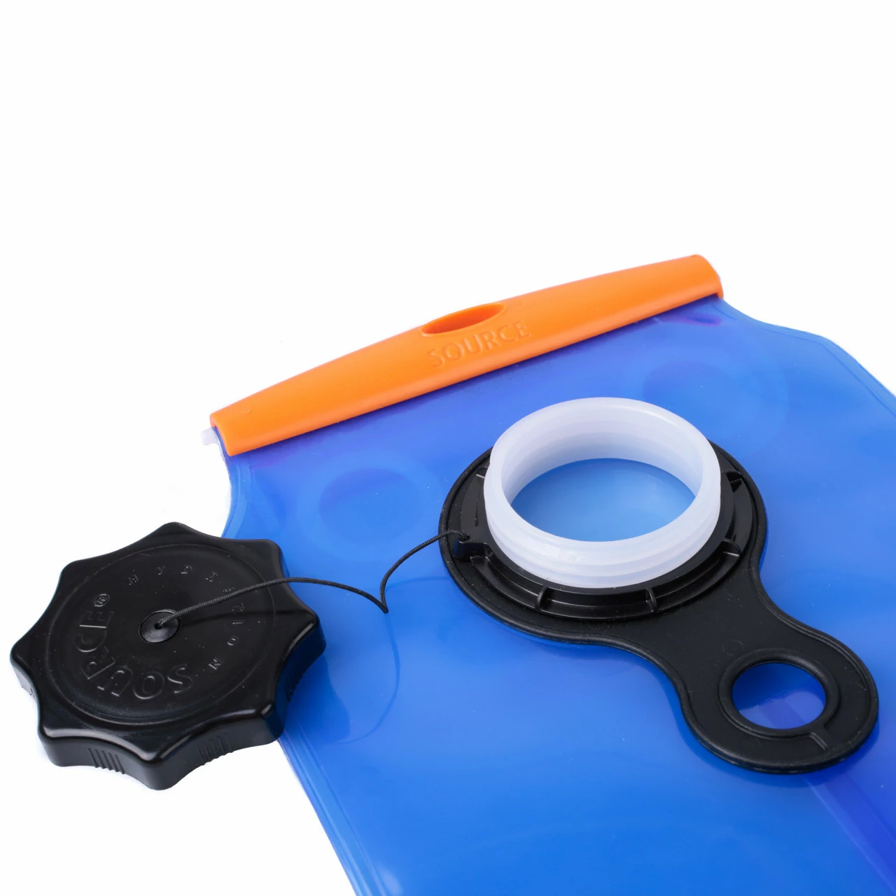 SOURCE WXP Low Profile Trinkblase - 2 L, Blau – Bild 3