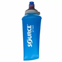 SOURCE Jet Faltbare Trinkflasche Ohne PVC Und BPA - 0,25 L, Blau
