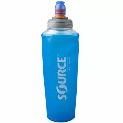 SOURCE Jet Faltbare Trinkflasche Ohne PVC Und BPA - 0,5 L, Blau