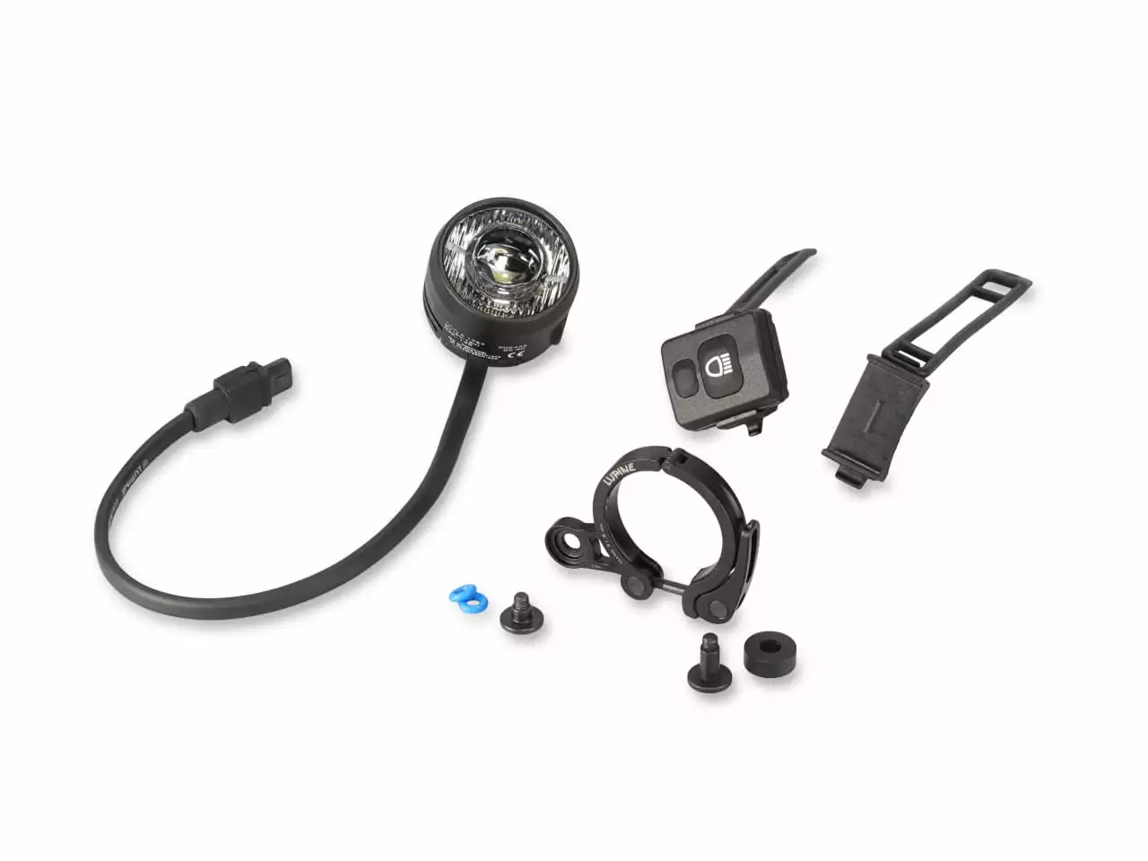 Lupine SL Nano AF StVZO (nur Lampenkopf), Fernbedienung Und 31,8 Mm Lenkerhalter