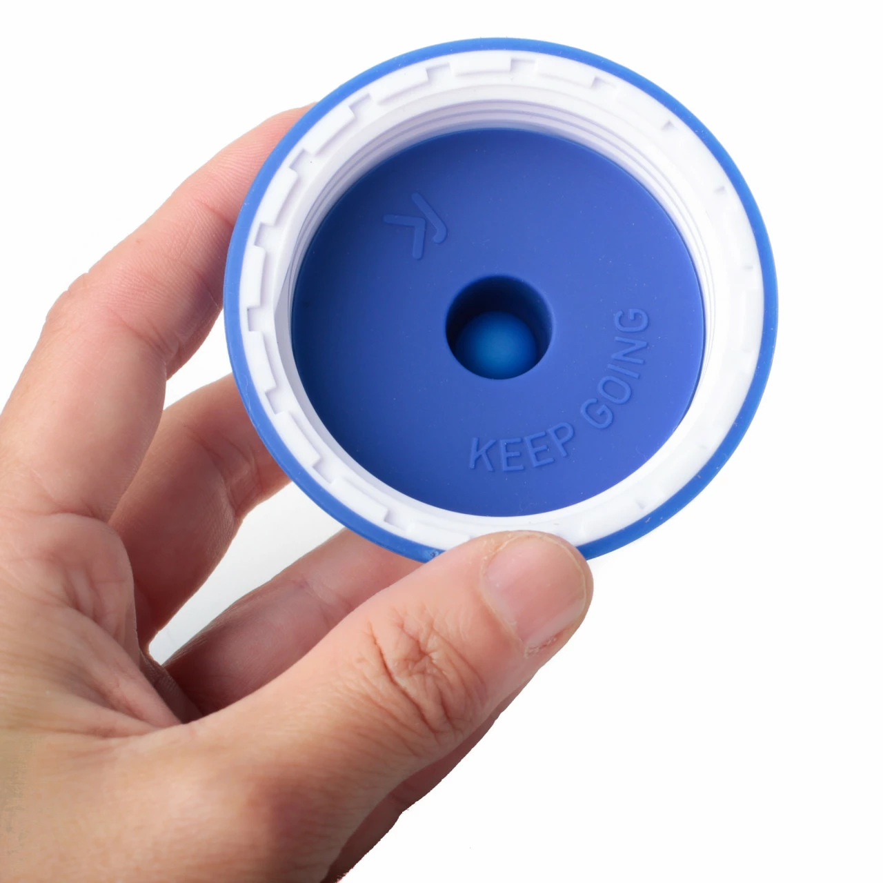 Keego Trinkflasche 750 Ml Electric Blue - Sportflasche Mit Innenbeschichtung Aus Titan (Version 4) – Bild 5