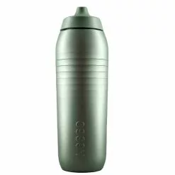 Keego Trinkflasche 750 Ml Gravel Green - Sportflasche Mit Innenbeschichtung Aus Titan (Version 4)