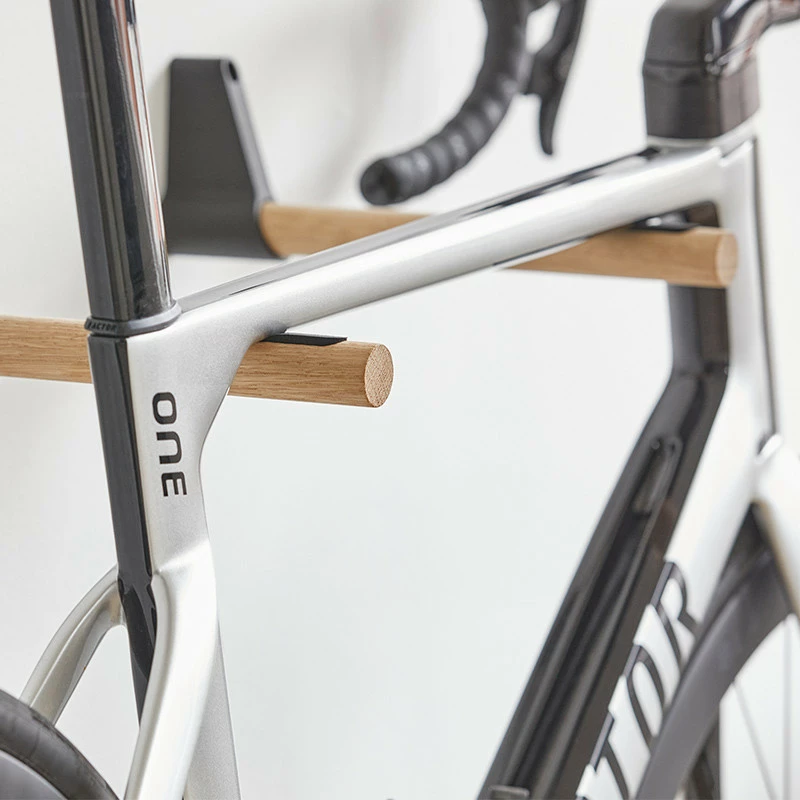 Tons Wall Mount Natural Oak - Fahrradhalterung Aus Eichenholz – Bild 3