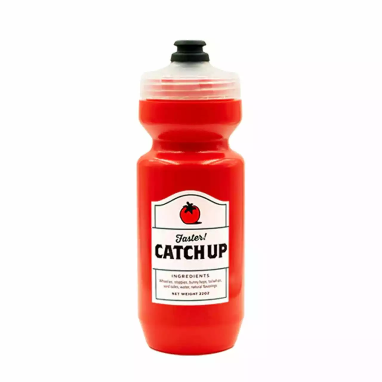 Spurcycle Catch Up Wasserflasche 650 Ml - Rot