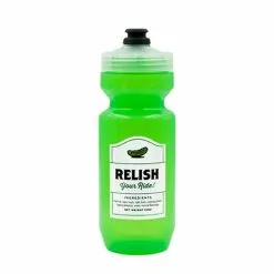 Spurcycle Relish Your Ride Wasserflasche 650 Ml - Grün