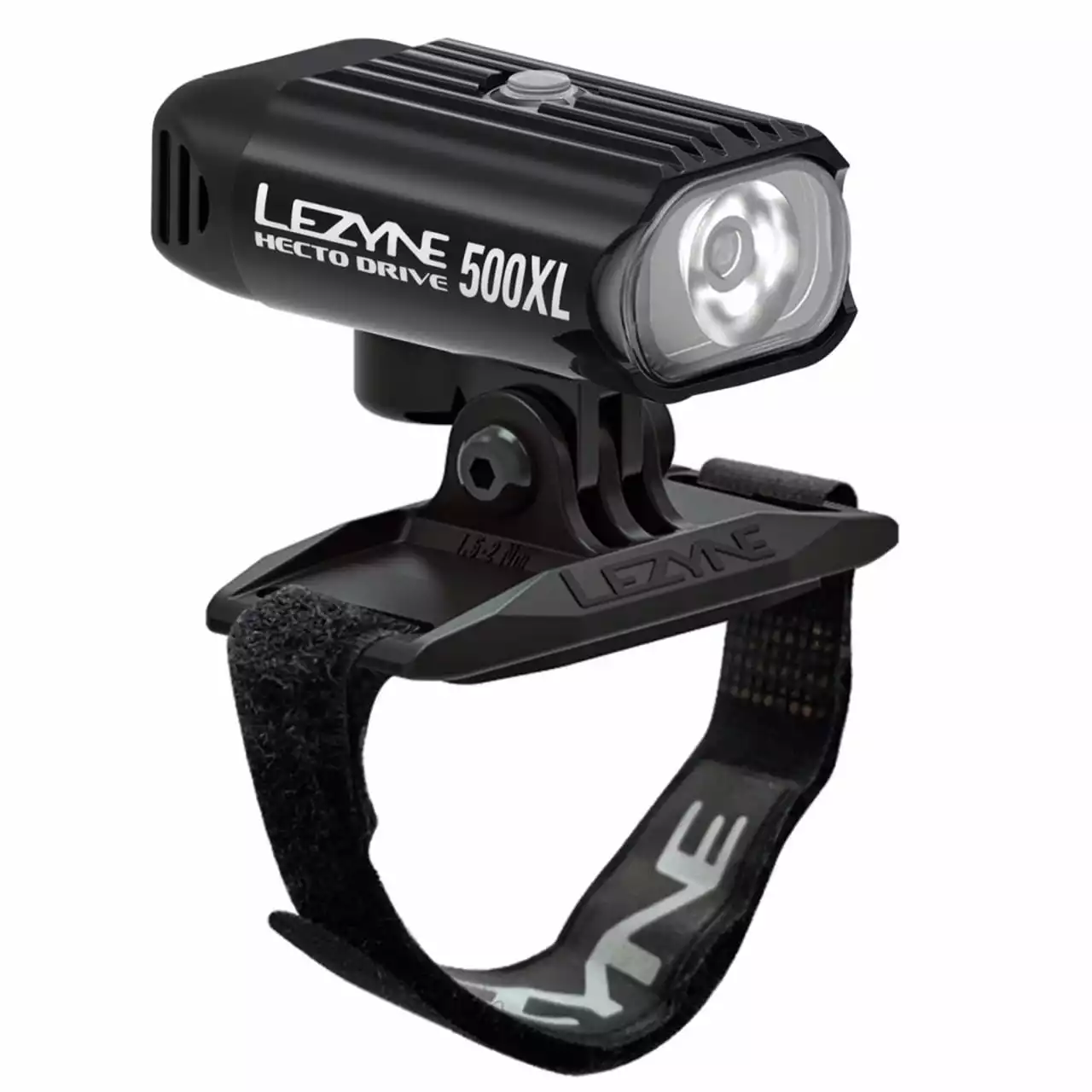 Lezyne Hecto Drive 500XL Helmlampe - Schwarz