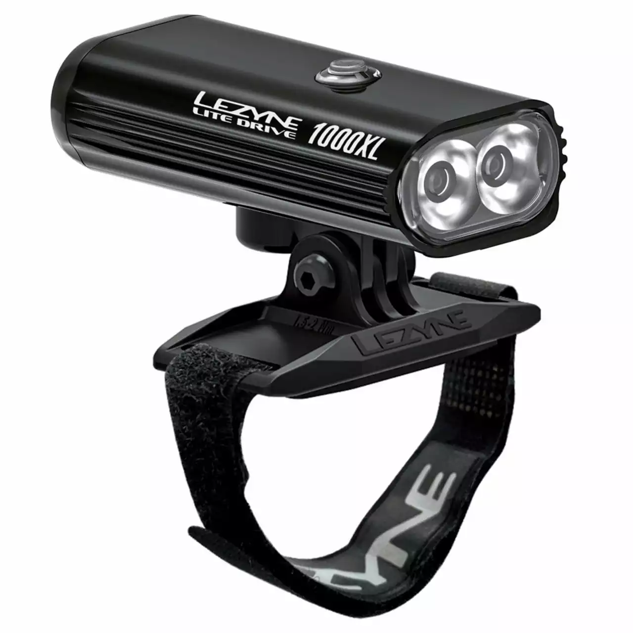 Lezyne Lite Drive 1000XL Helmlampe - Schwarz