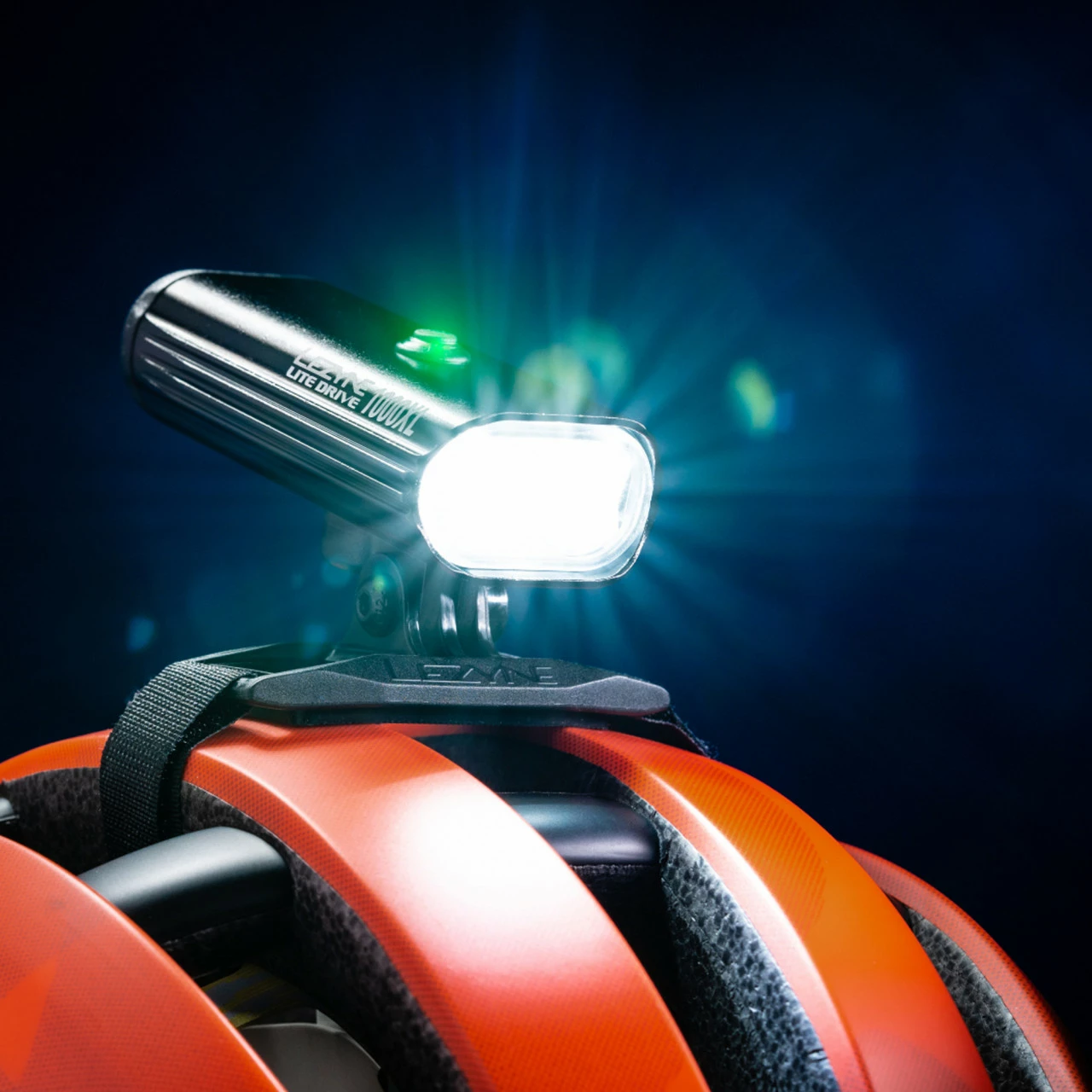 Lezyne Lite Drive 1000XL Helmlampe - Schwarz – Bild 3