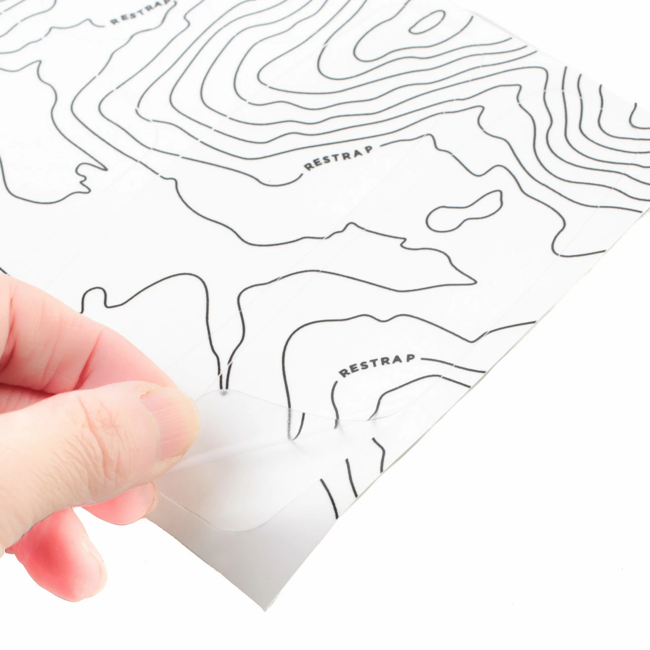 Restrap Bicycle Protection Kit Schutzaufkleber Gegen Kratzer Am Rahmen – Bild 2