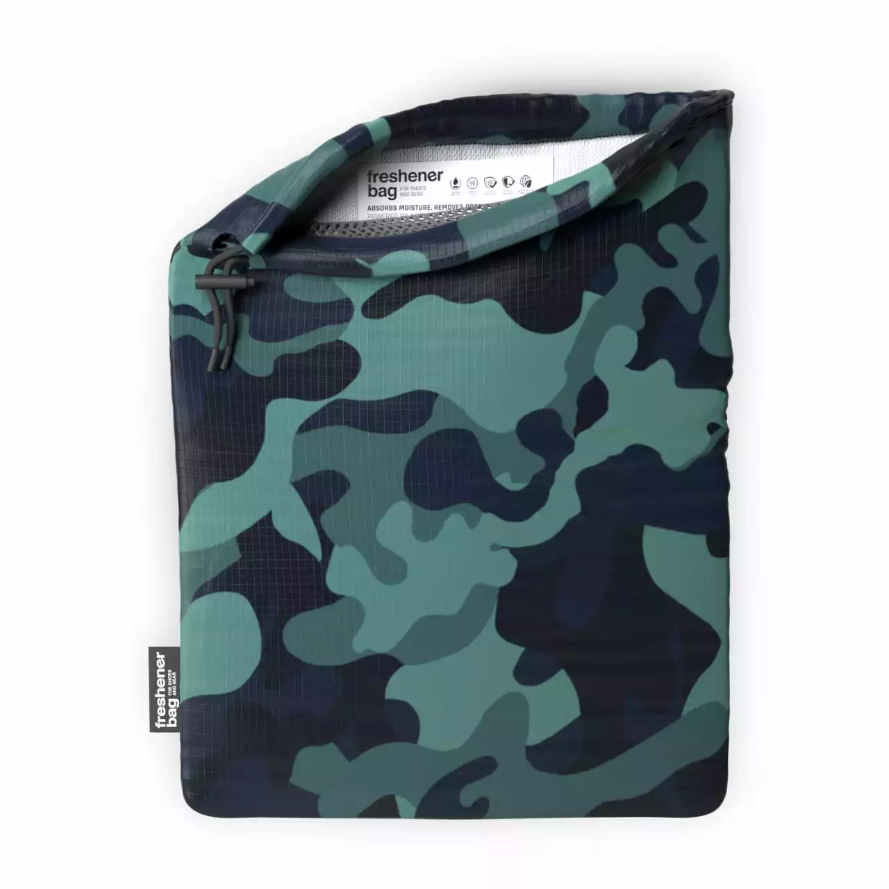SmellWell Freshener Bag Anti-Geruch- Und Anti-Feuchtigkeits-Turnbeutel - 12 Liter, Camo
