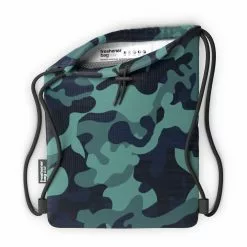 SmellWell Freshener Bag XL Anti-Geruch- Und Anti-Feuchtigkeits-Turnbeutel - 20 Liter, Camo