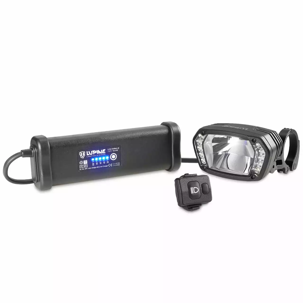 Lupine SL AX (2023) 31,8 Mm - StVZO-Fahrradlampe