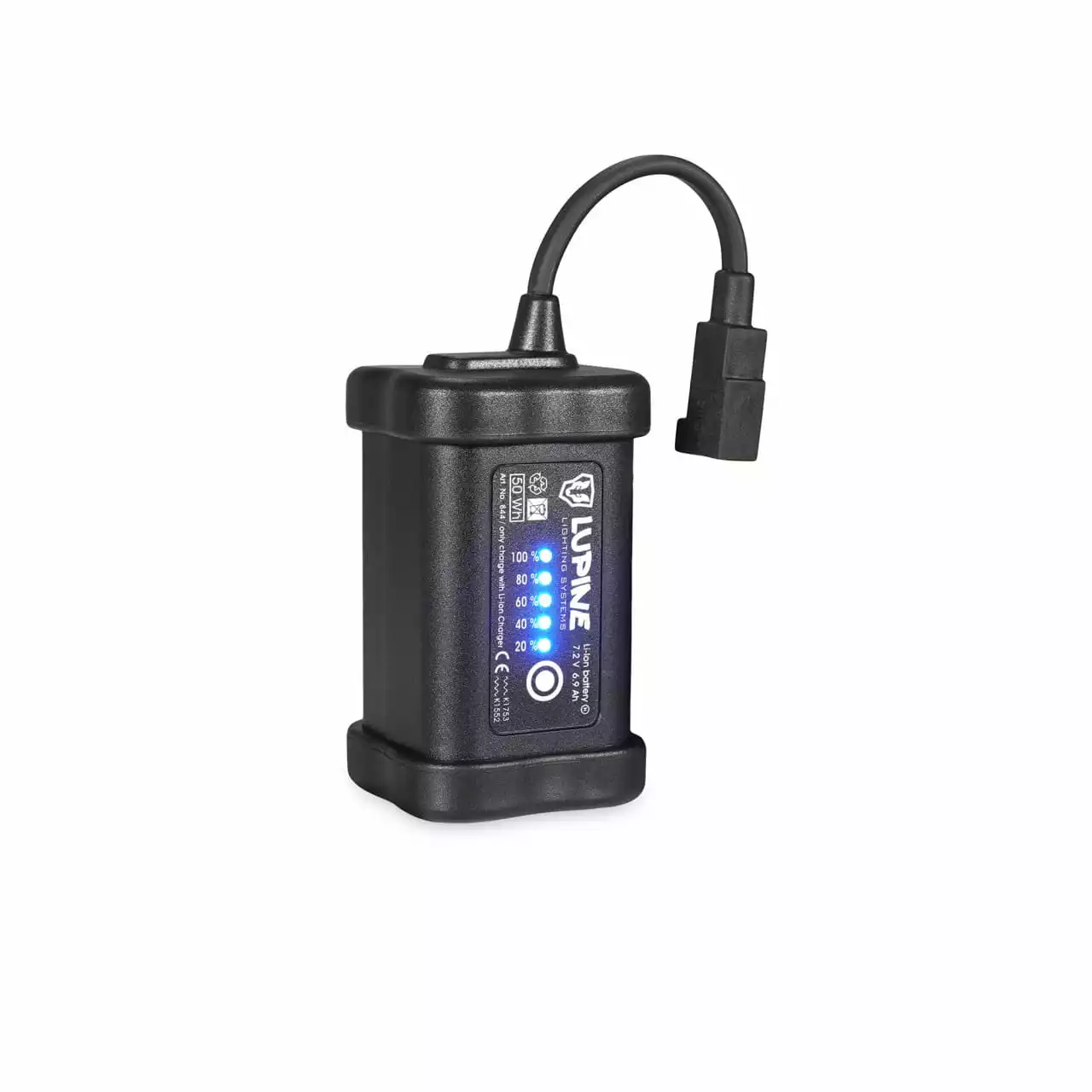 Lupine Li-Ionen 6.9 Ah Smartcore Akku 50Wh Mit Klettband