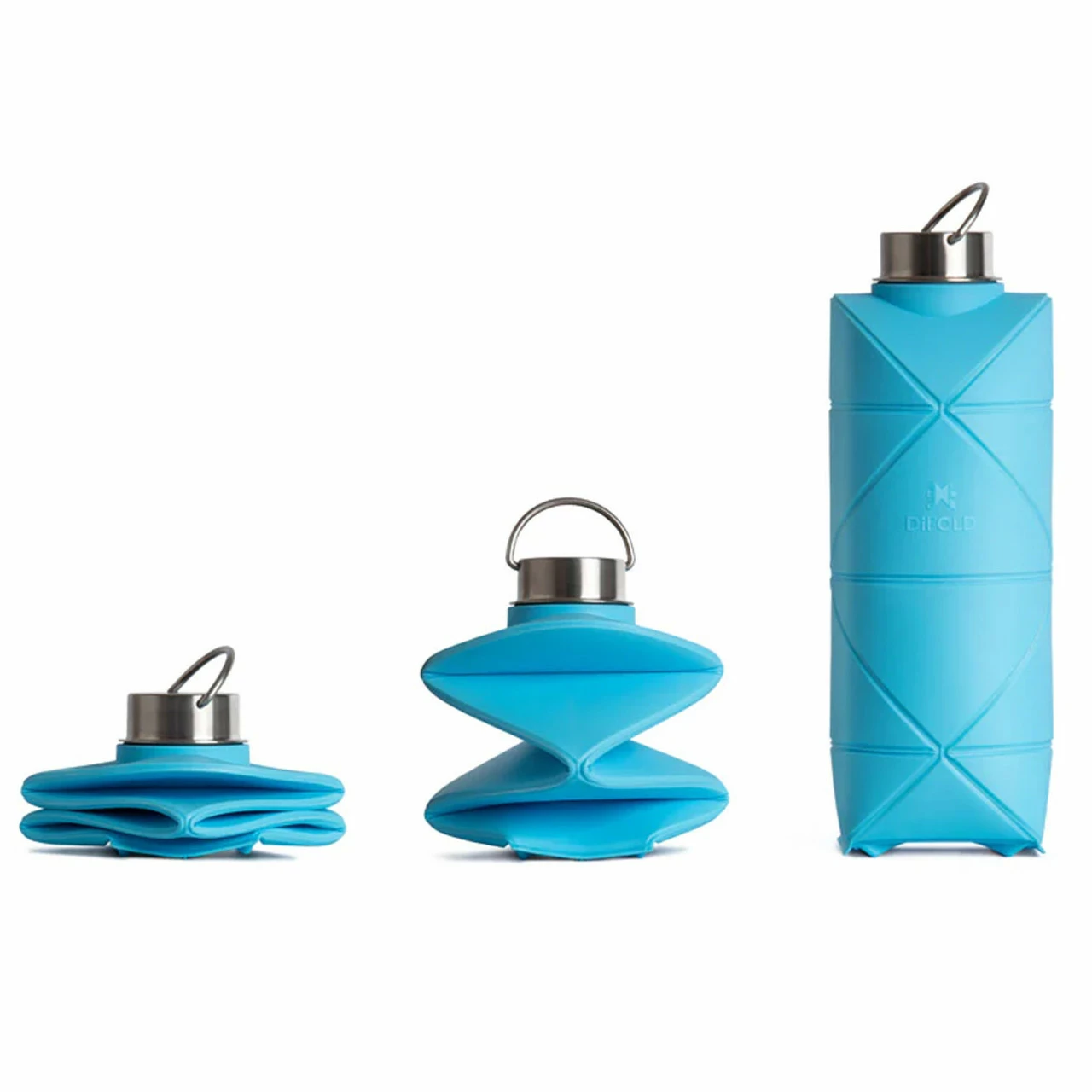 DiFOLD Origami Bottle - Faltbare Trinkflasche 750 Ml - Sky Blue (Hellblau) – Bild 3