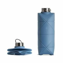 DiFOLD Origami Bottle - Faltbare Trinkflasche 750 Ml - Sleek Blue (Blau)