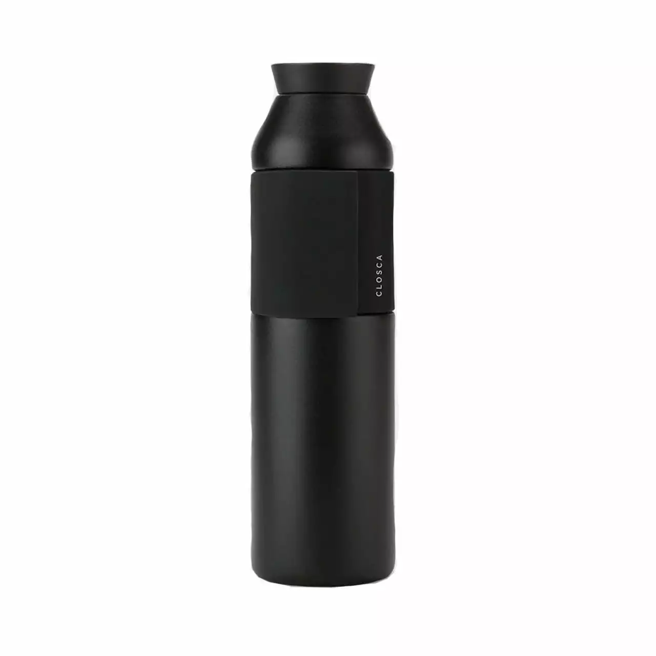 Closca Bottle Wave Trinkflasche 600 Ml - Black Matt (Schwarz)